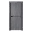 Дверь межкомнатная глухая ПВХ 2000х800 мм Лайн-1 Ольха серая