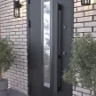 Дверь входная металлическая 2050х860х102 мм левая Термакс Люми BC RS