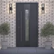 Дверь входная металлическая 2050х960х102 мм правая Термакс Люми BC RS