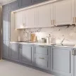 Фасад 916х446 мм Классика Белая