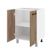 Шкаф напольный KITRO Дуб Табачный 60 см