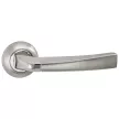 Дверные ручки RENZ Фуроре никель матовый/никель блестящий