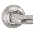 Дверные ручки RENZ Фуроре никель матовый/никель блестящий