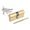 Цилиндр для замка 35х35 мм ключ-ключ FIXBERG алюминий золото
