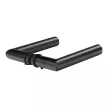 Дверные ручки Puerto 548-09 Мокка Zero черные