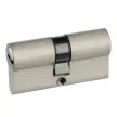 Цилиндр для замка 30х30 мм ключ-ключ NEODECO латунь никель