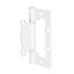 Петля без врезки FIXBERG 2BB 100х75х2,5 мм белая