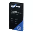 Защелка межкомнатная под вставку Lokker м/о 85 мм бронза