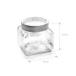 Банка для сыпучих продуктов APOLLO Nordic Cube 1,25 л стекло