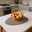 Салфетка для сервировки Экокожа 34х42 см шоколад