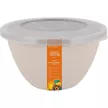 Миска с крышкой 1,5 л Фраппучино пластик Sugar&Spice