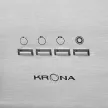 Вытяжка наклонная черная/нержавеющая сталь 60 см KRONA Talli 1200 м3/ч