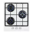 Газовая варочная поверхность белая 45 см MAUNFELD EGHG.43.33CW/G