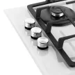 Газовая варочная поверхность белая 45 см MAUNFELD EGHG.43.33CW/G