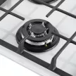 Газовая варочная поверхность белая 45 см MAUNFELD EGHG.43.33CW/G