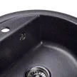 Мойка для кухни Fosto 51N, d510 мм графит 225