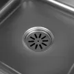 Мойка кухонная стальная функциональная черная 750x460х220 мм KITRO
