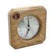 Термометр для бани с гигрометром 14х14х3 см Красный кедр