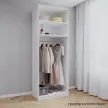 Корпус шкафа 750х2360х583мм белый elemento