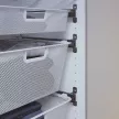 Корзина мелкосетчатая Ш100 см 893х368х185 мм белая Larvij