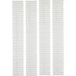 Разделители для ящиков белые 47х7 см 4 шт