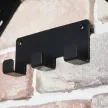 Вешалка настенная Лофт КР-3 черный NOEZ