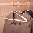 Плечики для одежды 43 см с широким плечом лофт металл белый elemento
