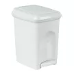 Контейнер для мусора с педалью 7 л серый