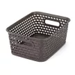 Корзина для хранения IDEA Ротанг 15x10x24 см 2,2 л коричневая