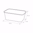 Корзина для хранения IDEA Ротанг 15x10x24 см 2,2 л коричневая