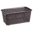 Корзина для хранения IDEA Ротанг 14x7x18,5 см 1 л коричневая