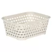 Корзина для хранения IDEA Ротанг 15x10x24 см 2,2 л белая