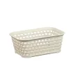 Корзина для хранения IDEA Ротанг 14x7x18,5 см 1 л белая