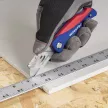 Нож с трапециевидным лезвием складной + 6 лезвий WORKPRO