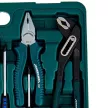Набор инструментов 60 предметов, головки 1/2" и 1/4", ключи и отвертки Jonnesway