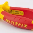 Длинногубцы прямые 160 мм диэлектрические Matrix Insulated
