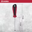 Отвертка плоская SL5х100 мм DORN