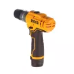 Шуруповерт аккумуляторный ударный INGCO CIDLI12202, 2х1,5 Ач 12 В