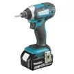 Винтоверт аккумуляторный ударный 18 В 2х3,0 Ач 165 Нм HEX 1/4 Makita LXT DTD152RME