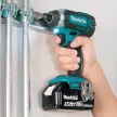 Винтоверт аккумуляторный ударный 18 В 2х3,0 Ач 165 Нм HEX 1/4 Makita LXT DTD152RME