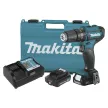 Шуруповерт аккумуляторный ударный Makita HP333DWAE 2х2,0 Ач 12 В