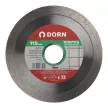 Сплошной алмазный диск по плитке DORN 115x2x22 мм