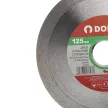 Сплошной алмазный диск по плитке DORN 125x2x22 мм