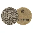 Круг алмазный гибкий шлифовальный «черепашка» DLT P60, 50 мм на липучке