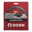 Алмазный диск по керамограниту DORN Turbo 180х1,8х25,4/22 мм
