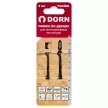 Пилки для электролобзика DORN T244DA по дереву, кривой, 2 шт
