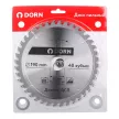 Пильный диск по дереву и ДСП DORN 190х30/25,4/20/16 мм 40 зубьев