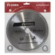 Пильный диск по алюминию и пластику DORN 216х30/25,4/20/16 мм 100 зубьев