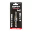 Сверло ступенчатое 3-13 мм HSS-CO Hex 1/4 Hilberg