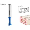 Фреза пазовая Т-образная ЗУБР №1 9,5x10 мм